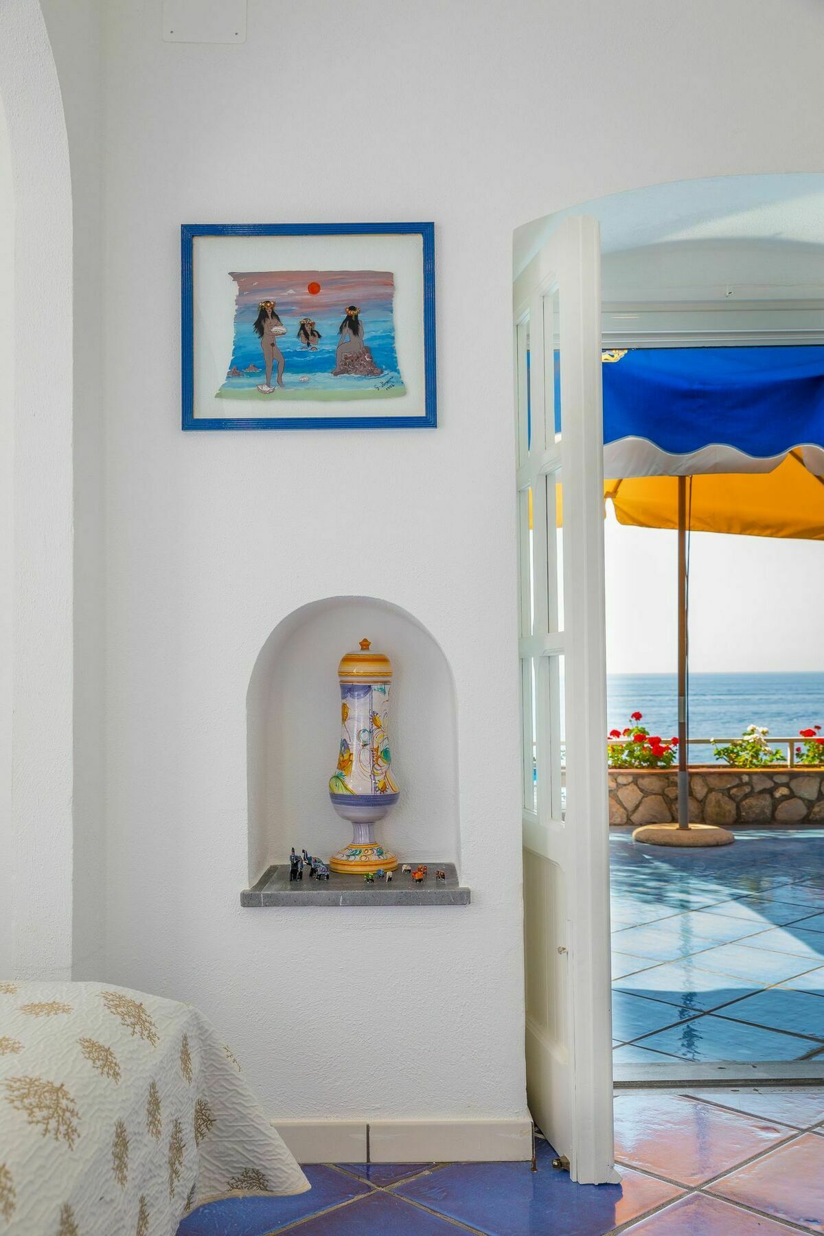 Villa Blue Eyes Massa Lubrense Bagian luar foto